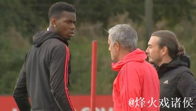 穆里尼奥曾知媒体在场，故意与博格巴起冲突